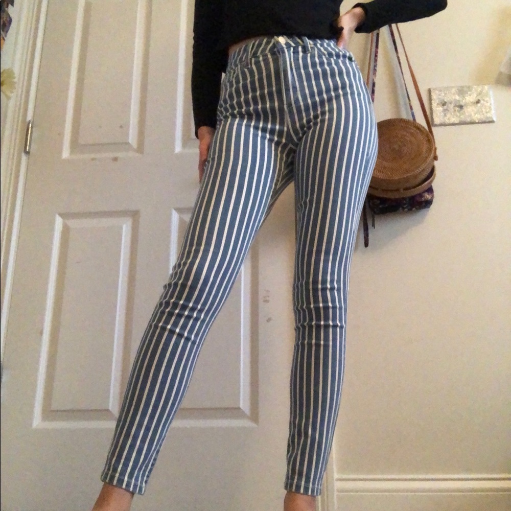 Guess striped jeans